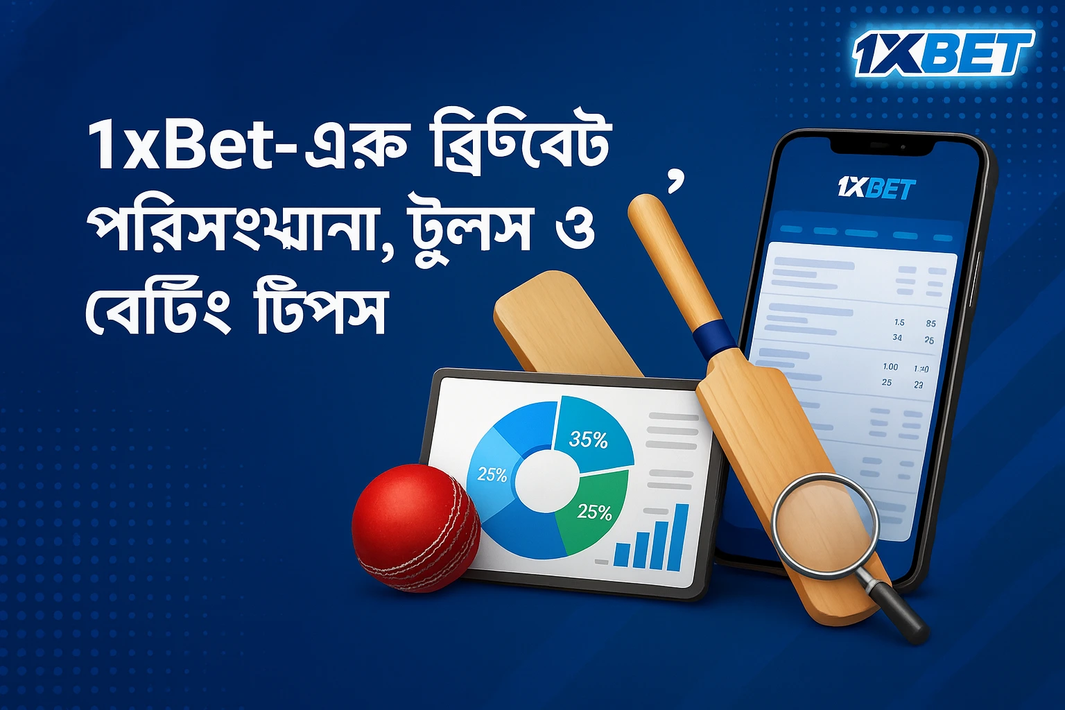 অ্যাপ ইন্টারফেস এবং ম্যাচ বিশ্লেষণ সহ 1xBet-এর উপর ক্রিকেট পরিসংখ্যান, বেটিং টুল এবং টিপস