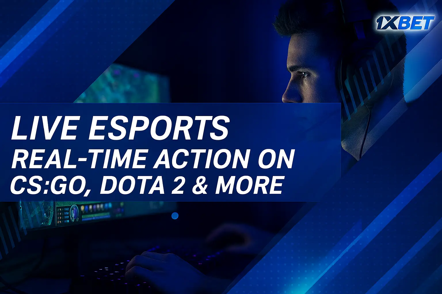 Live eSports on 1xBet - bets on eSports matches in real time
